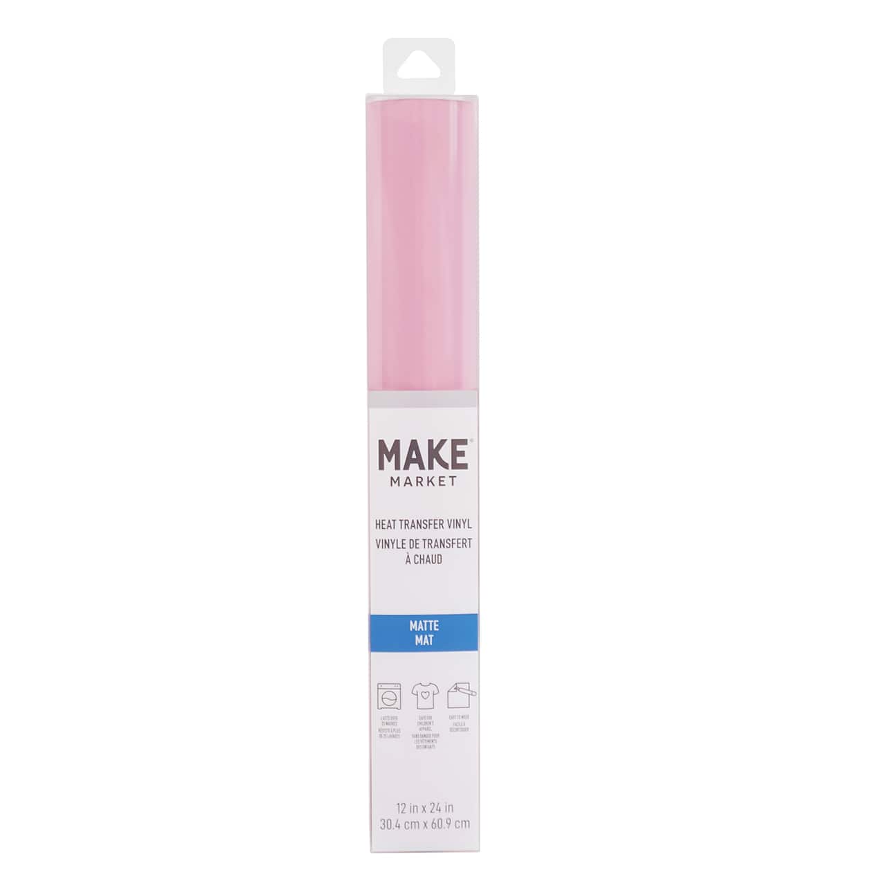 12 Pack: Matte Heat Transfer Vinyl by Make Market®